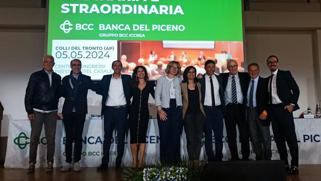 Banca del Piceno, eletto il Consiglio di amministrazione. Approvato bilancio con un utile di 8,8 milioni