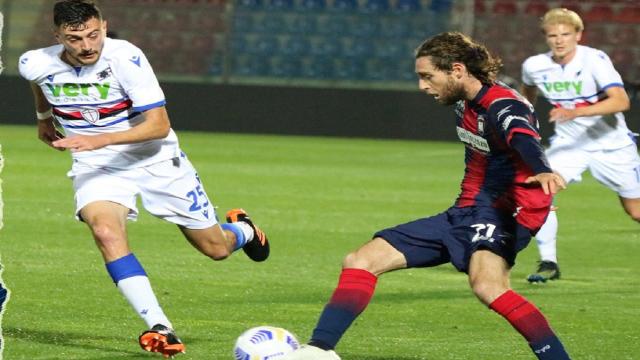 Crotone-Sampdoria 0-1, highlights