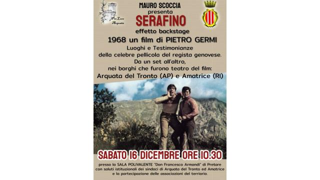 A Pretare di Arquata del Tronto Mauro Scoccia presenta il libro 'Serafino, effetto backstage'
