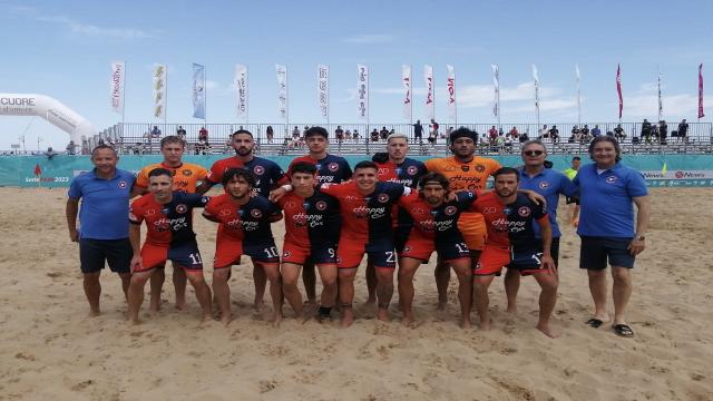 Coppa Italia Aon 2023 beach soccer, l'Happy Car Samb cade immeritatamente contro Città di Milano