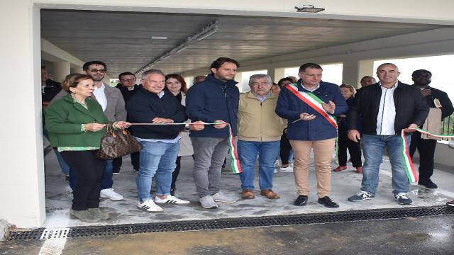 Monteprandone, aperto il nuovo piano del parcheggio Capoluogo 
